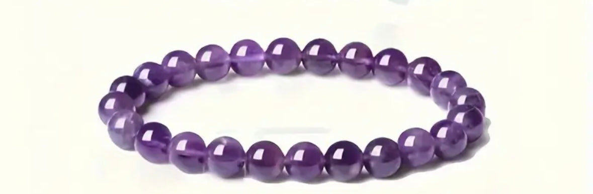 SMOOTH AMETHYST BRACELET