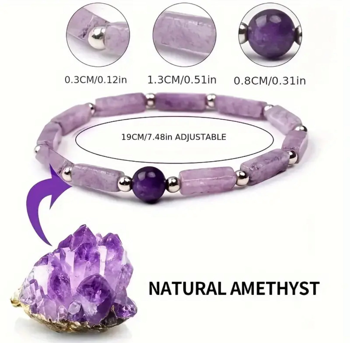 AMETHYST BRACELET