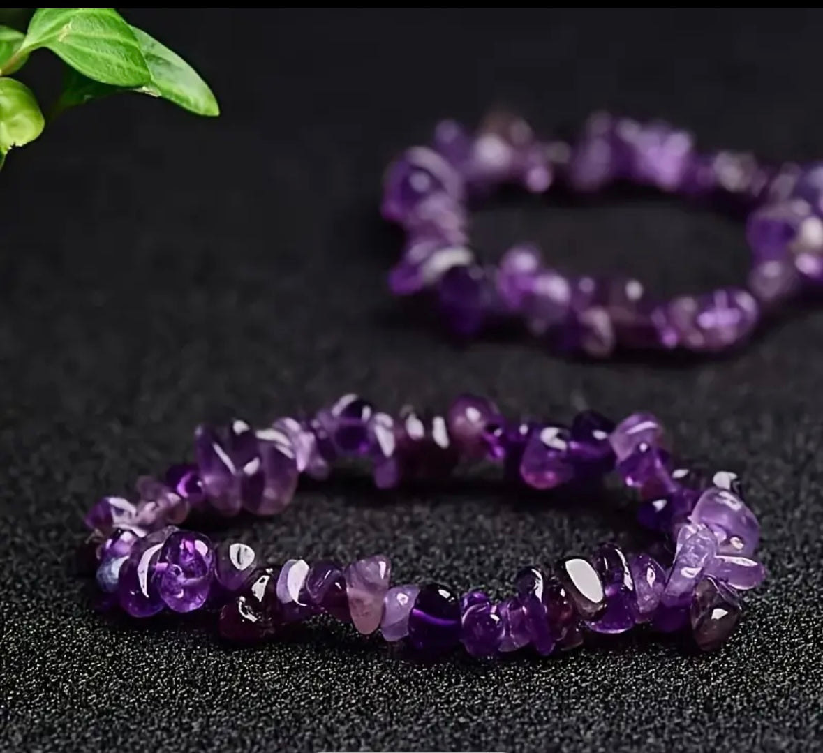 AMETHYST CHIP  BRACELET