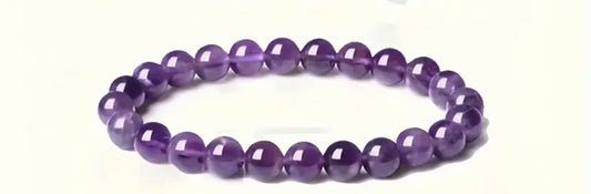SMOOTH AMETHYST BRACELET