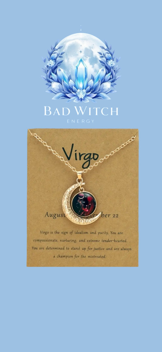 Glow in the Dark Zodiac Necklace