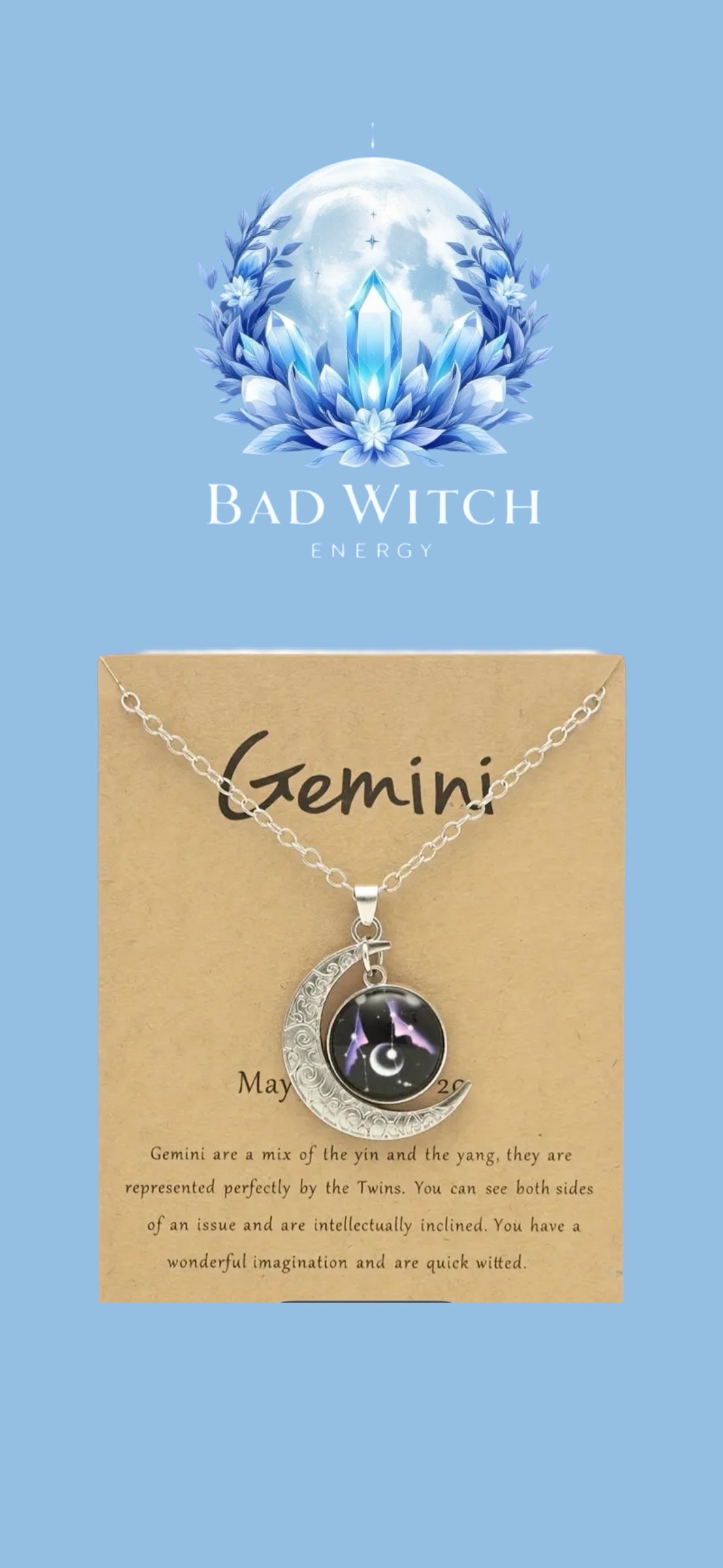 Glow in the Dark Zodiac Necklace